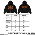 “CAPSOUL” ZIP UP HOODIE