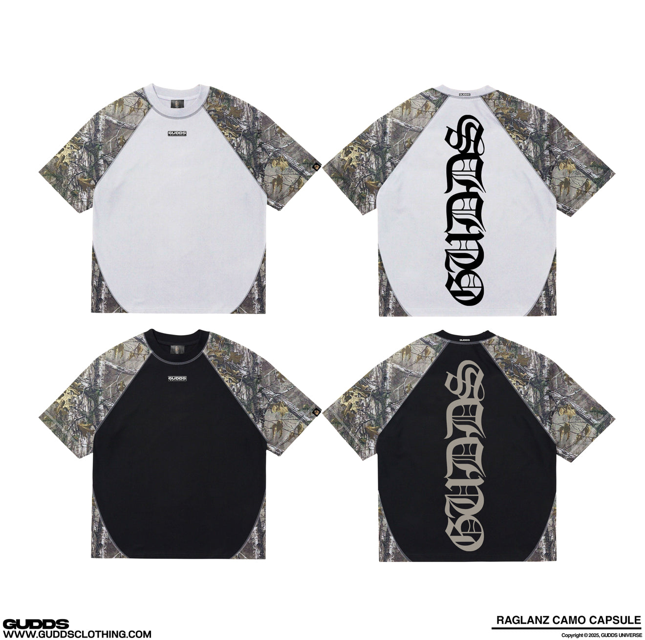 “RAGLANZ CAMO CAPSULE” TEE