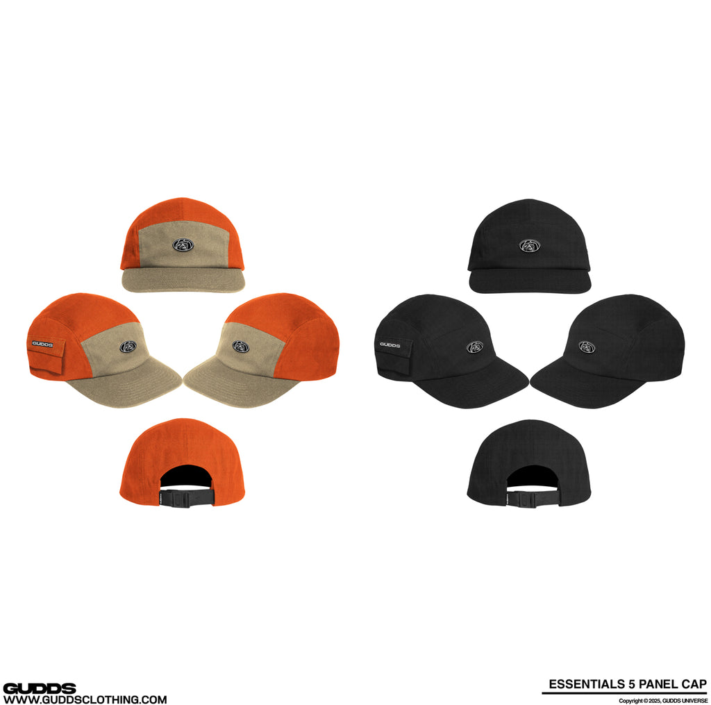 “ESSENTIALS” 5 PANEL CAP