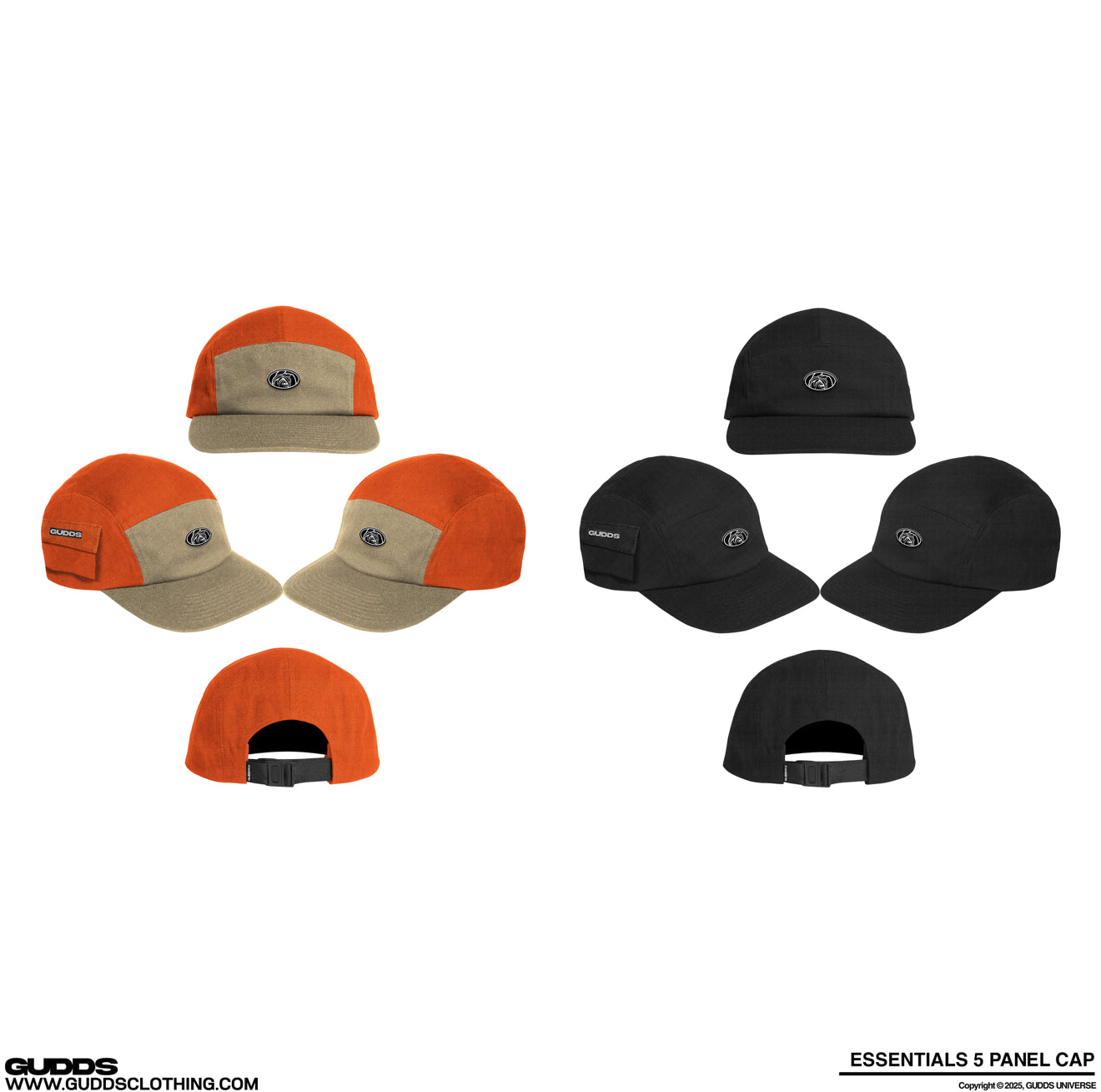 “ESSENTIALS” 5 PANEL CAP