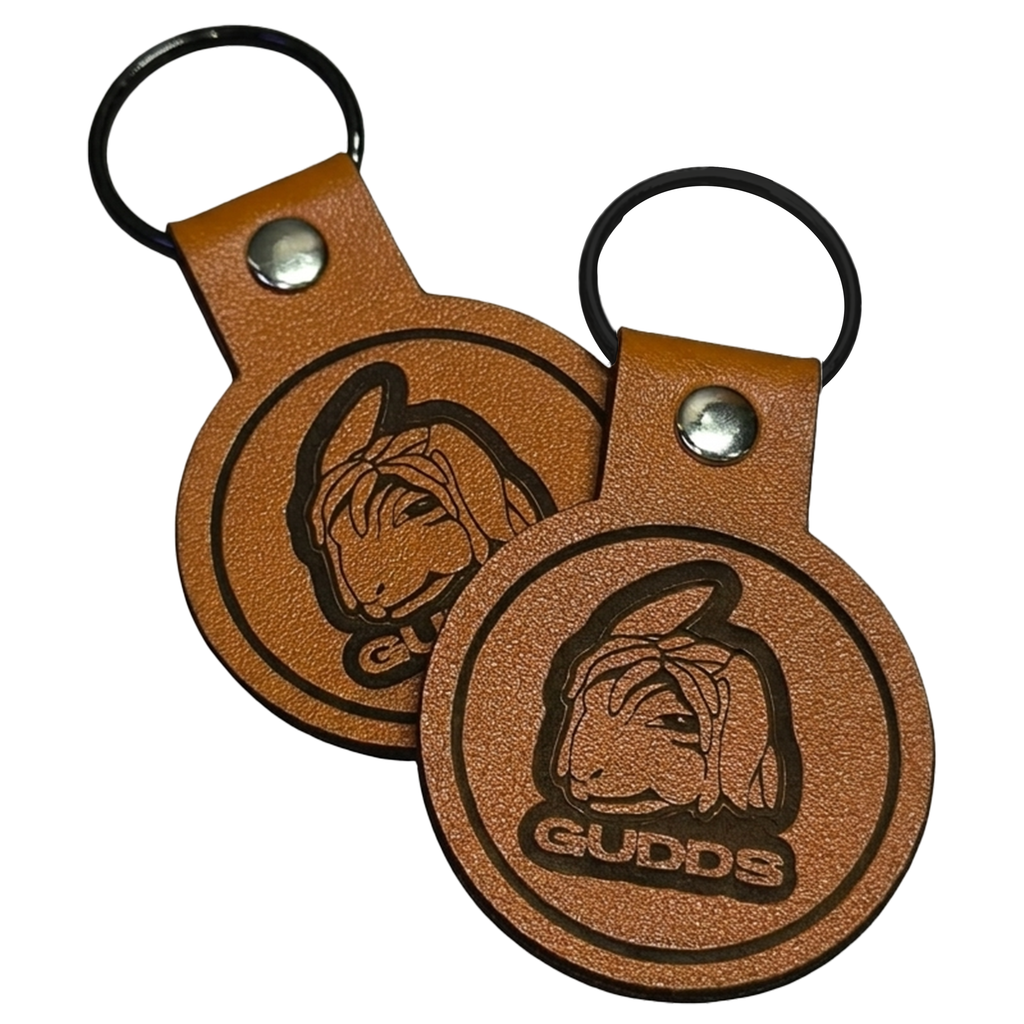 “LEATHER” KEYHOLDER
