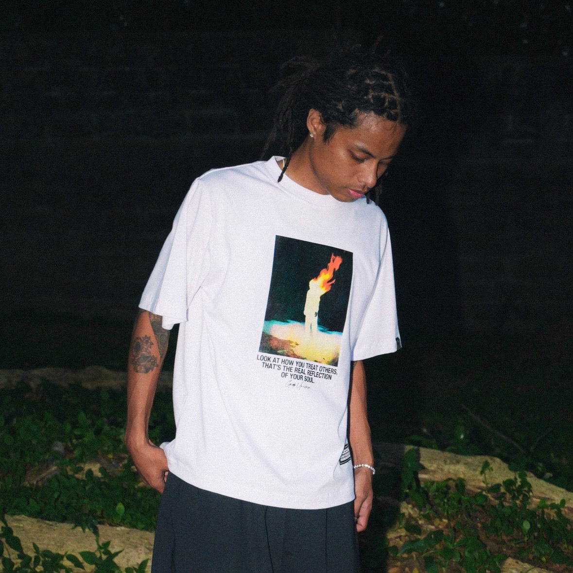 "REFLECTION" TEE