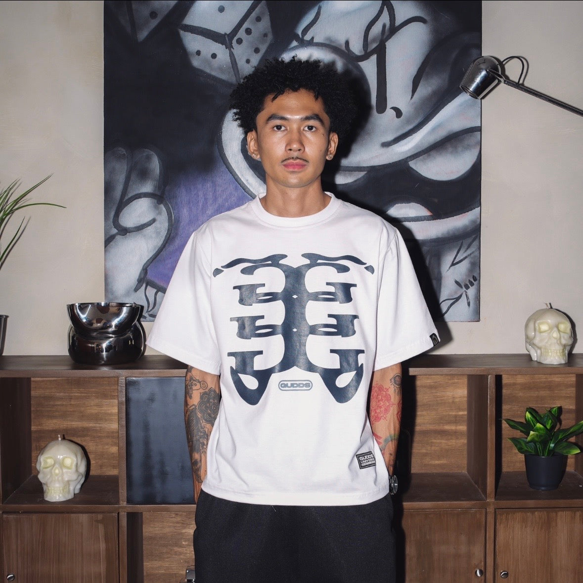 "BONE BY BONE" TEE