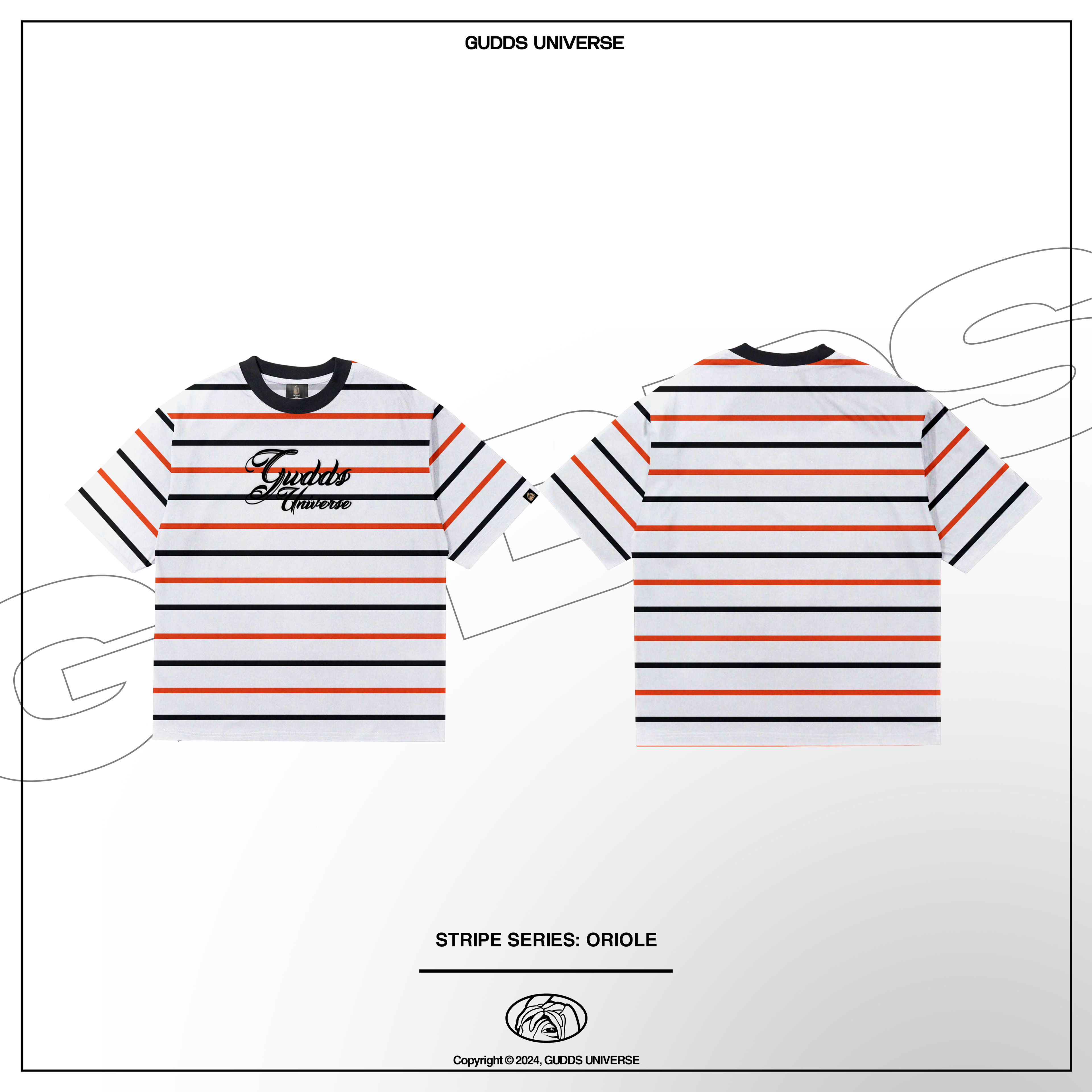 GUDDS UNIVERSE "STRIPES SERIES" BOXY FIT