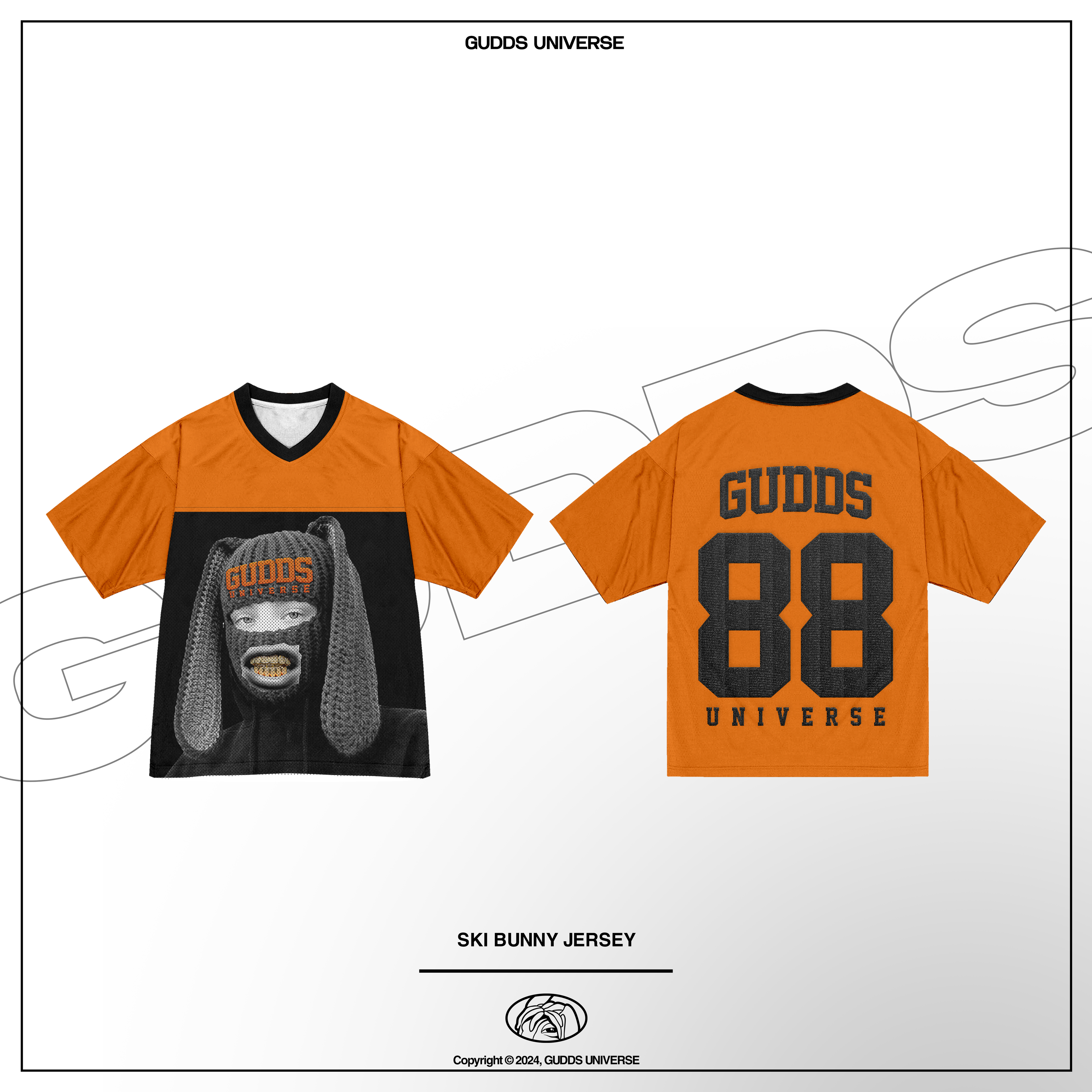 “SKI BUNNY" JERSEY SHIRT