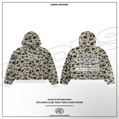 GUDDS "EXCLUSIVE CLUB" DUCK PALE CAMO HOODIE