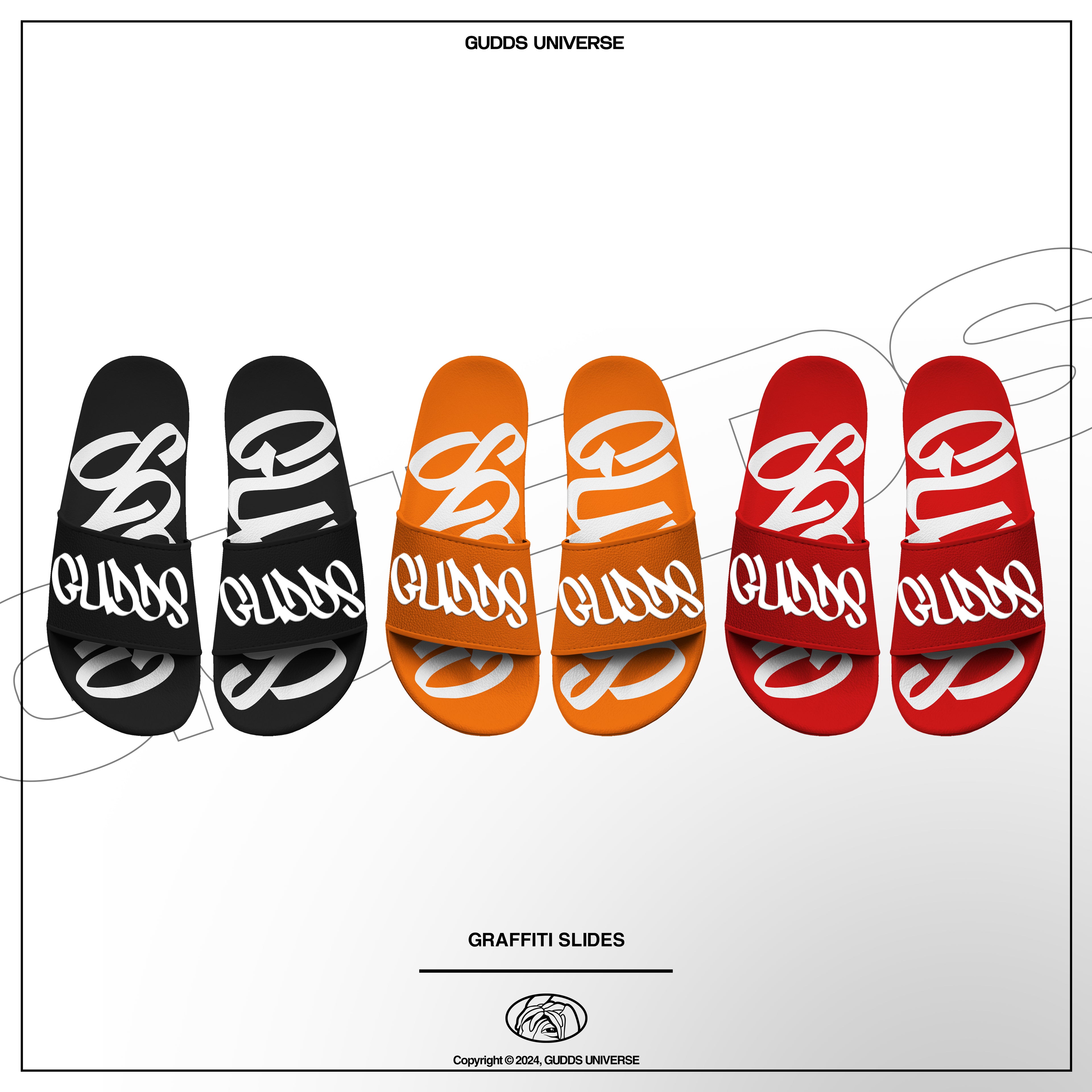 GUDDS "GRAFFITI" LOGO SLIDES