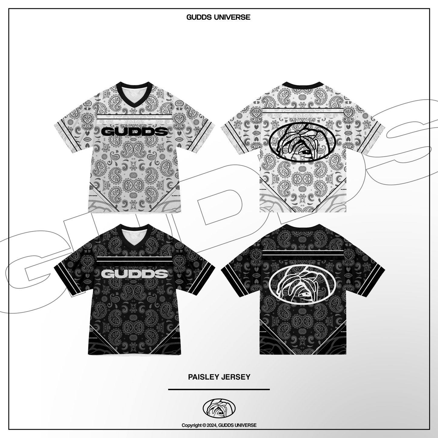GUDDS "PAISLEY" JERSEY
