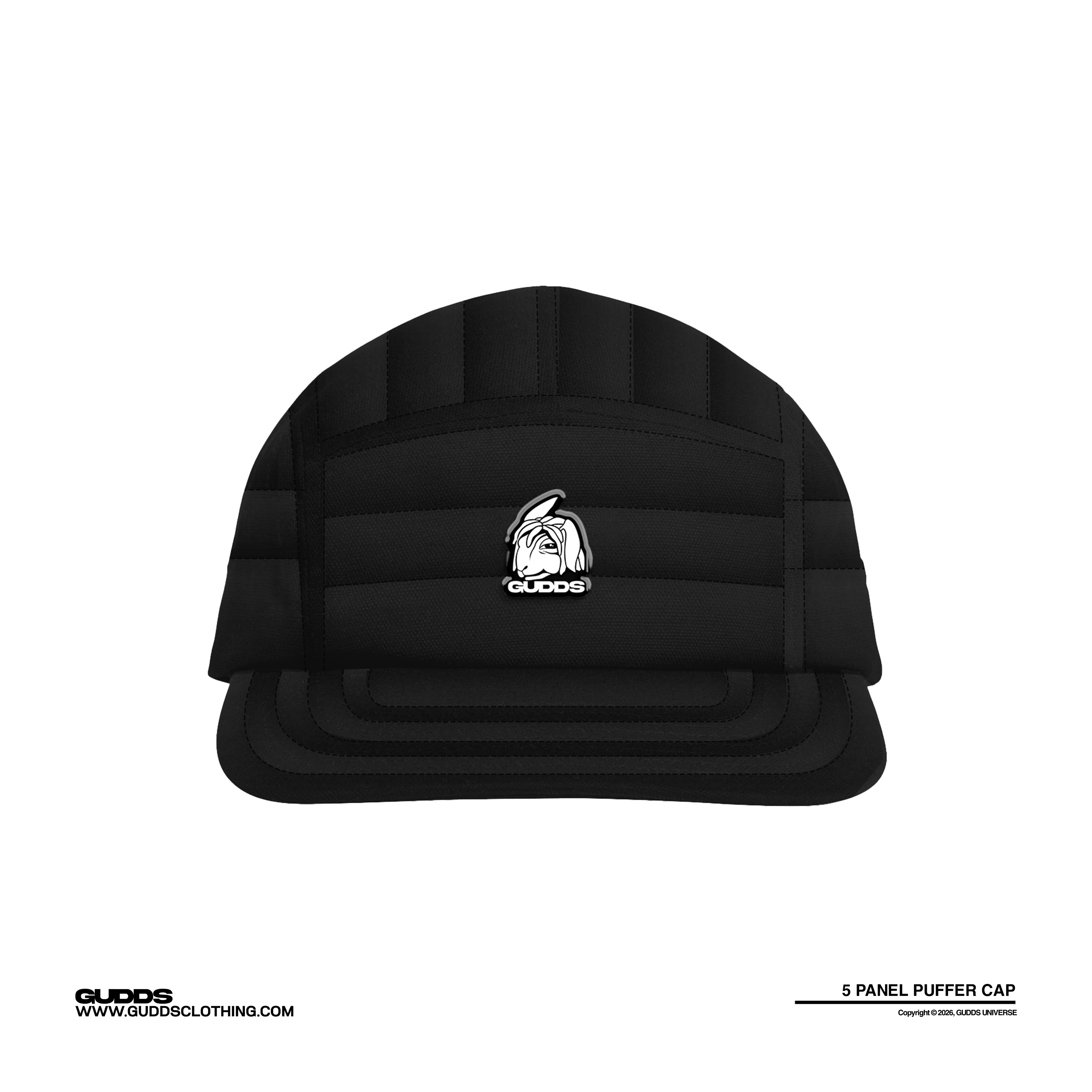 5 PANEL PUFFER CAP