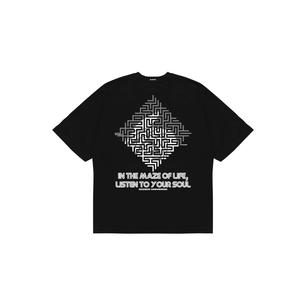 "MAZE OF LIFE" TEE