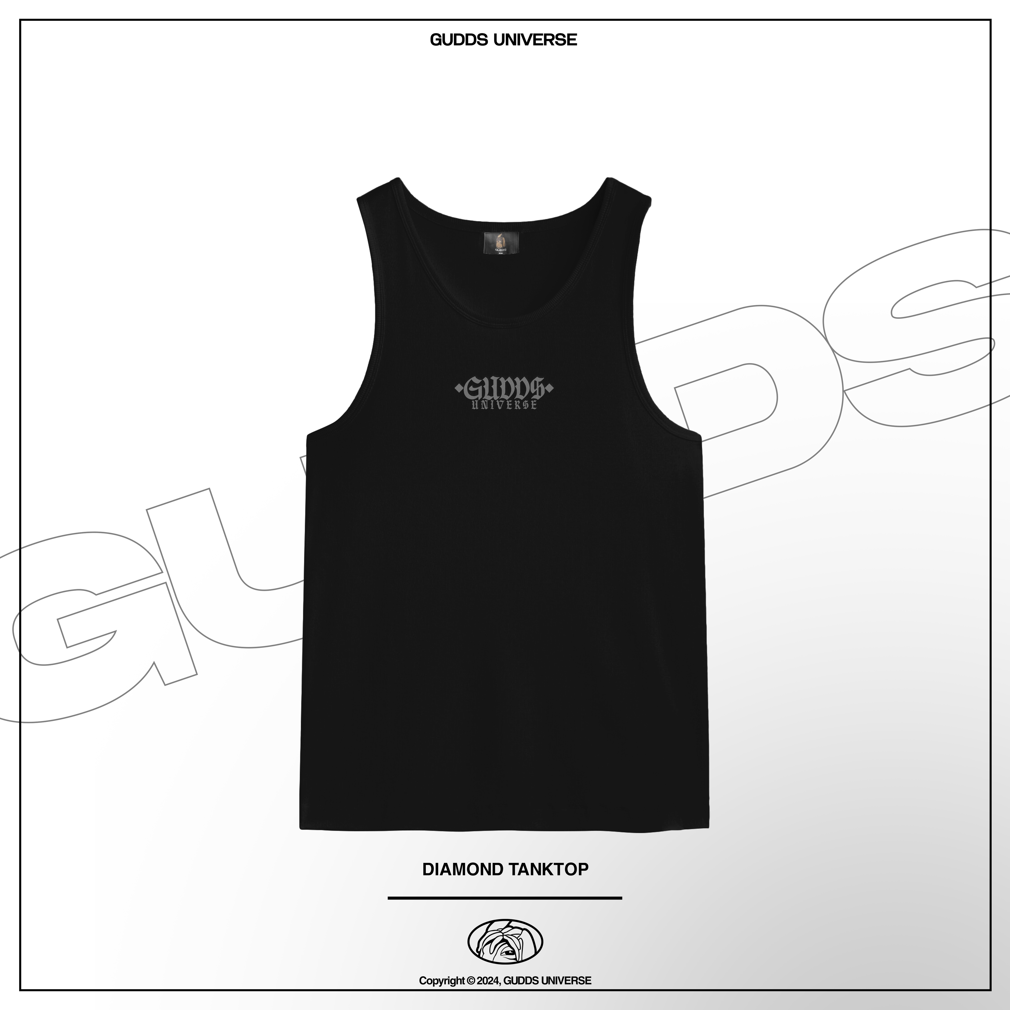 GUDDS UNIVERSE - "DIAMOND TANK TOP" - SANDO