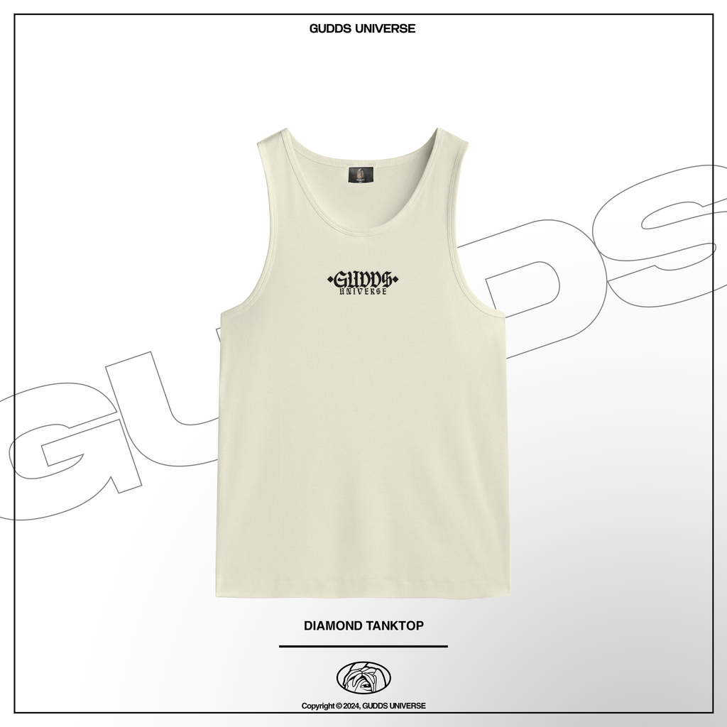 GUDDS UNIVERSE - "DIAMOND TANK TOP" - SANDO