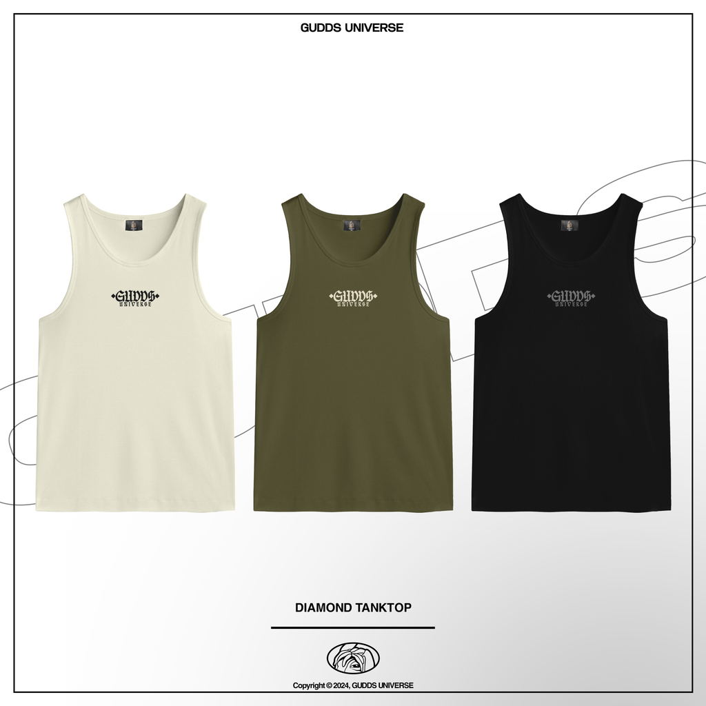 GUDDS UNIVERSE - "DIAMOND TANK TOP" - SANDO