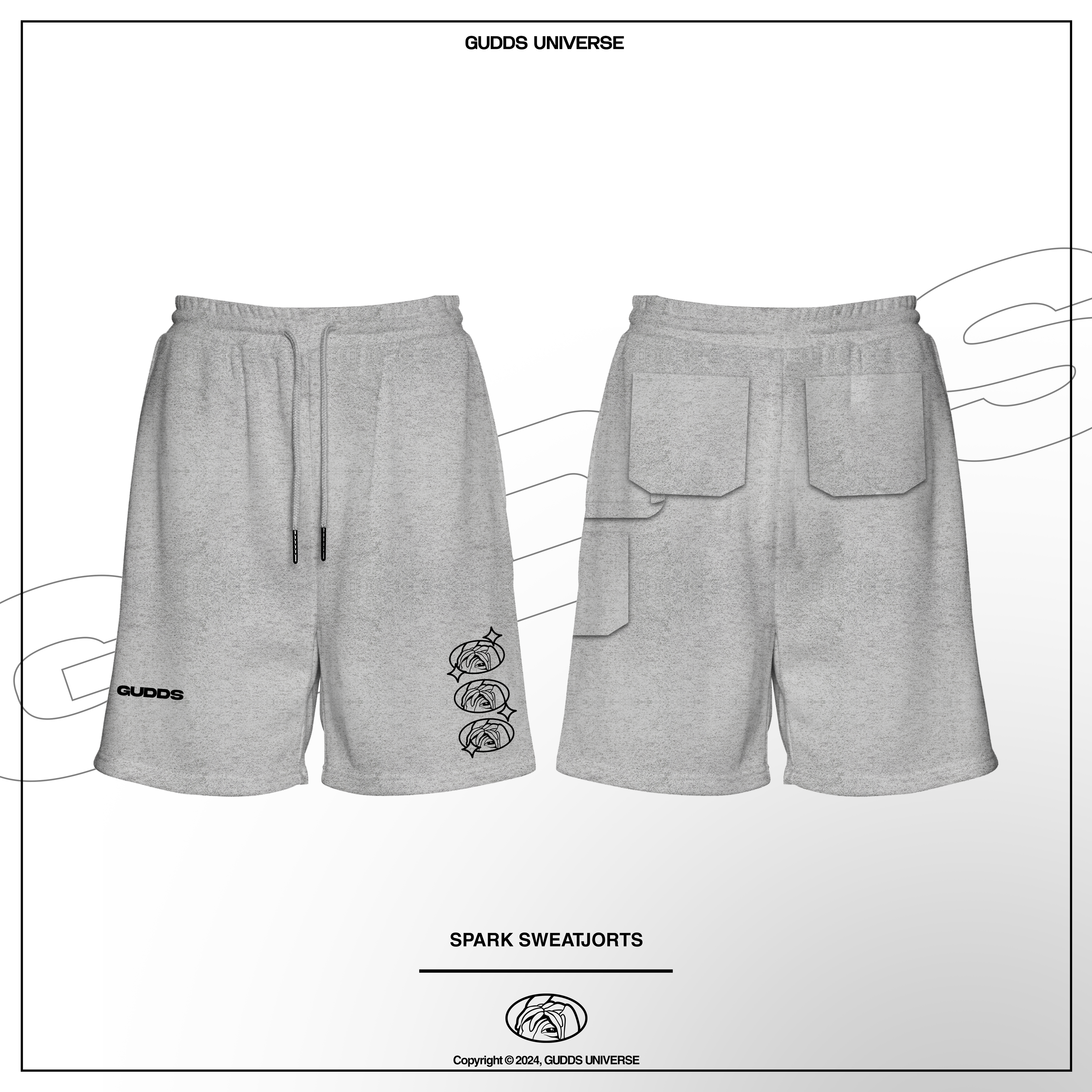 GUDDS "SPARK" SWEATSHORT