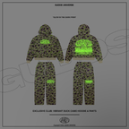 GUDDS "EXCLUSIVE CAMOU" VIBRANT DUCK CAMOU SWEATPANTS