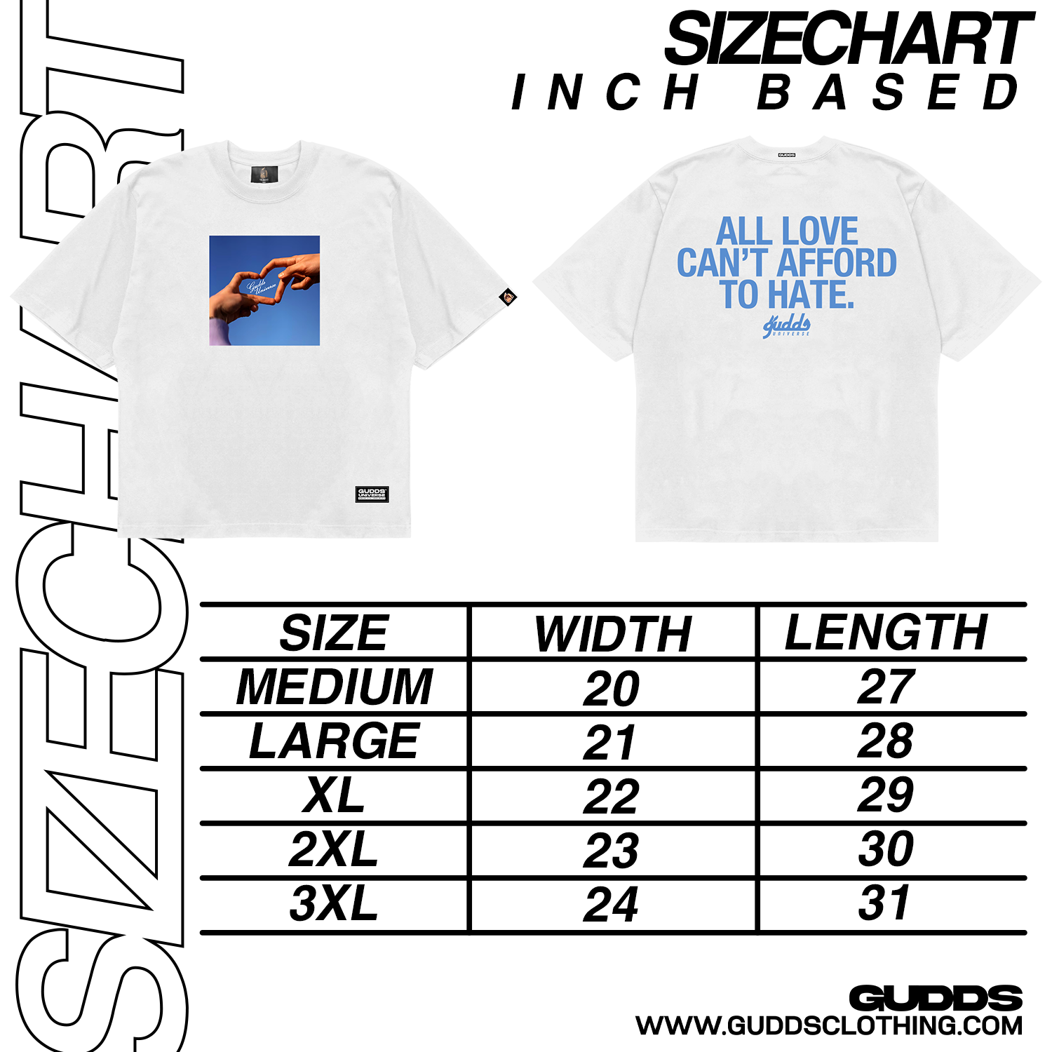 "ALL LOVE" GRAPHIC TEE