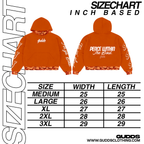2 TONE ORENJI CAMOU HOODIE