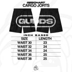 SILICON LOGO PLAID JORTS