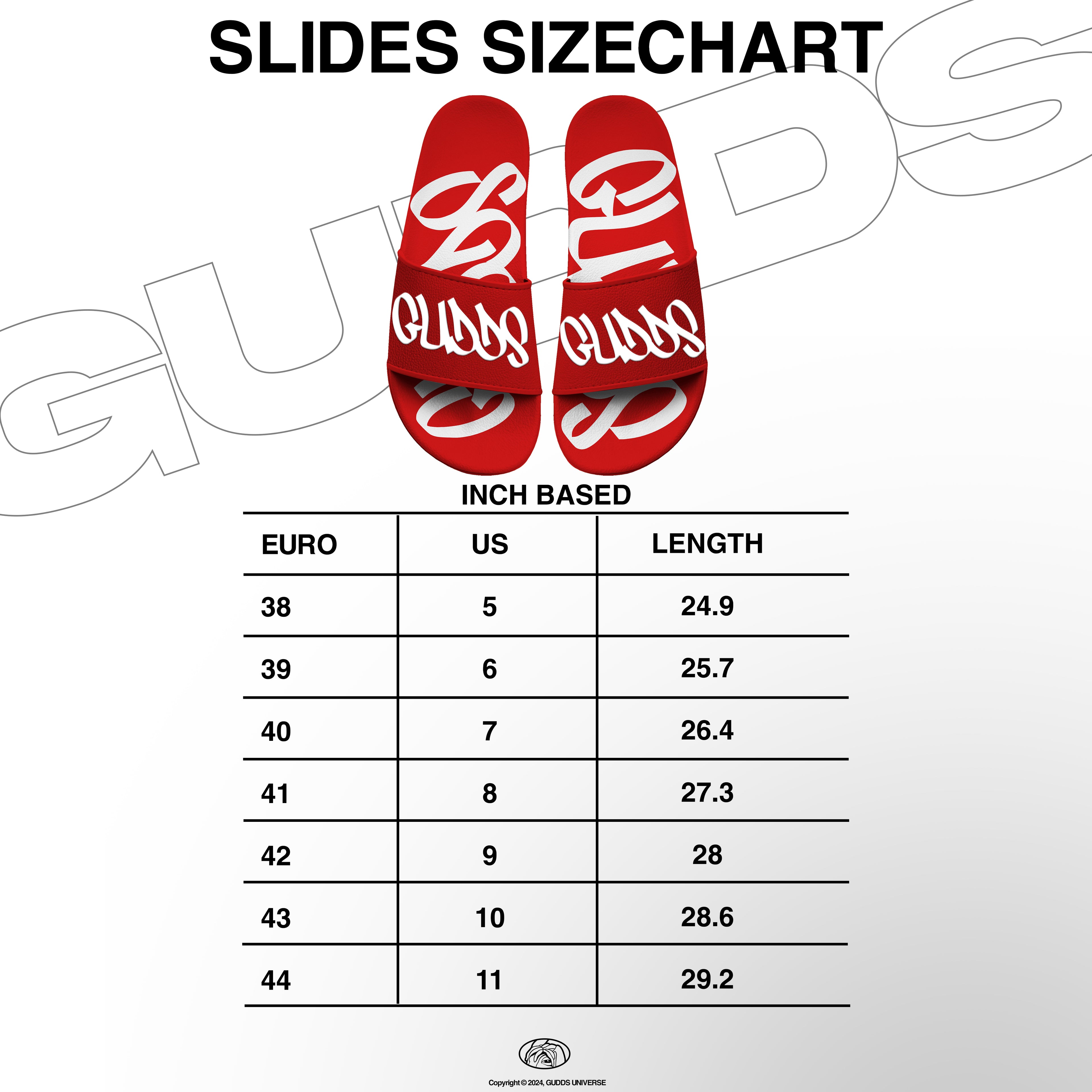 GUDDS "GRAFFITI" LOGO SLIDES