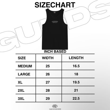 GUDDS UNIVERSE - "DIAMOND TANK TOP" - SANDO