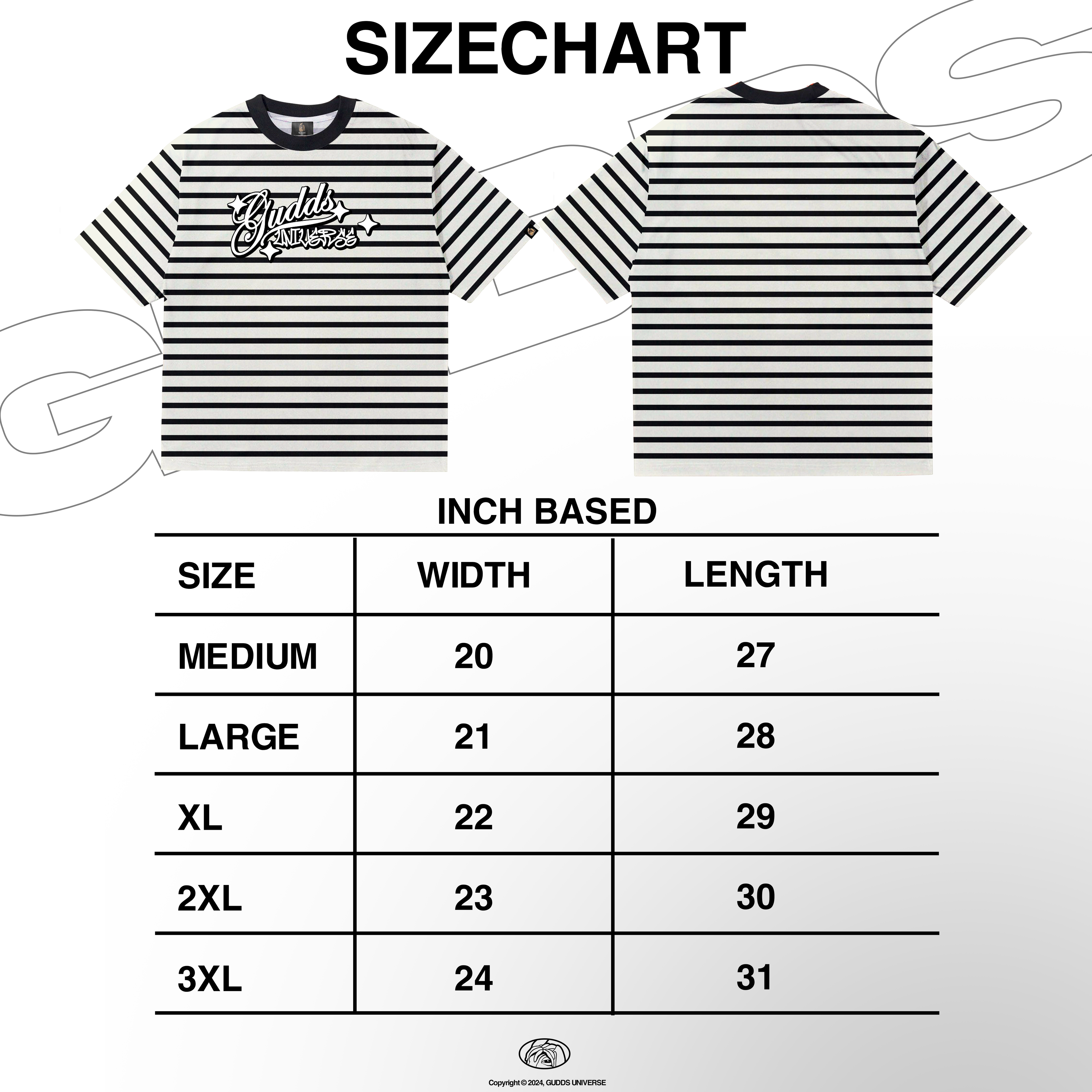 GUDDS "SPARKS" STRIPE SERIES