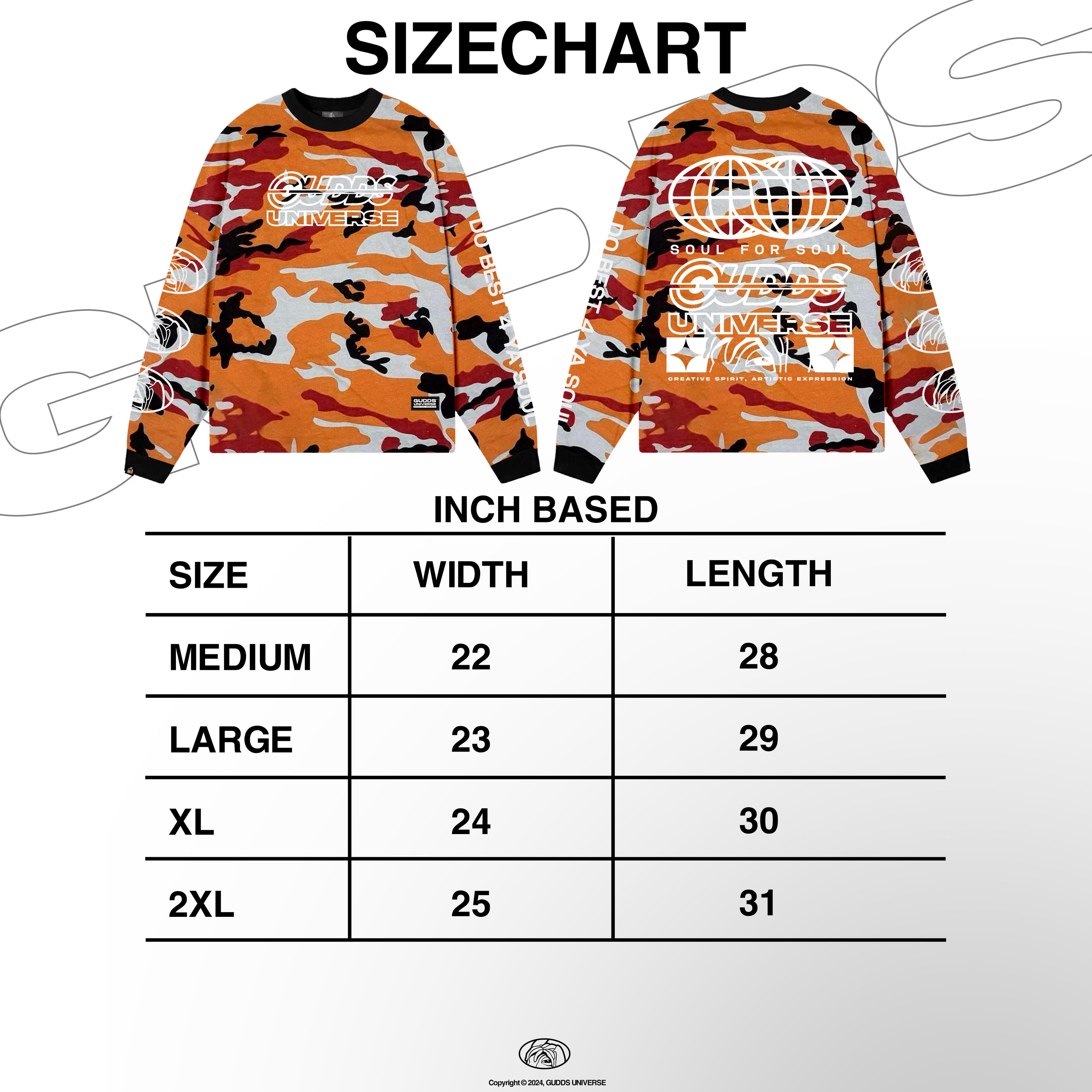 GUDDS "SOUL 4 SOUL" CREWNECK