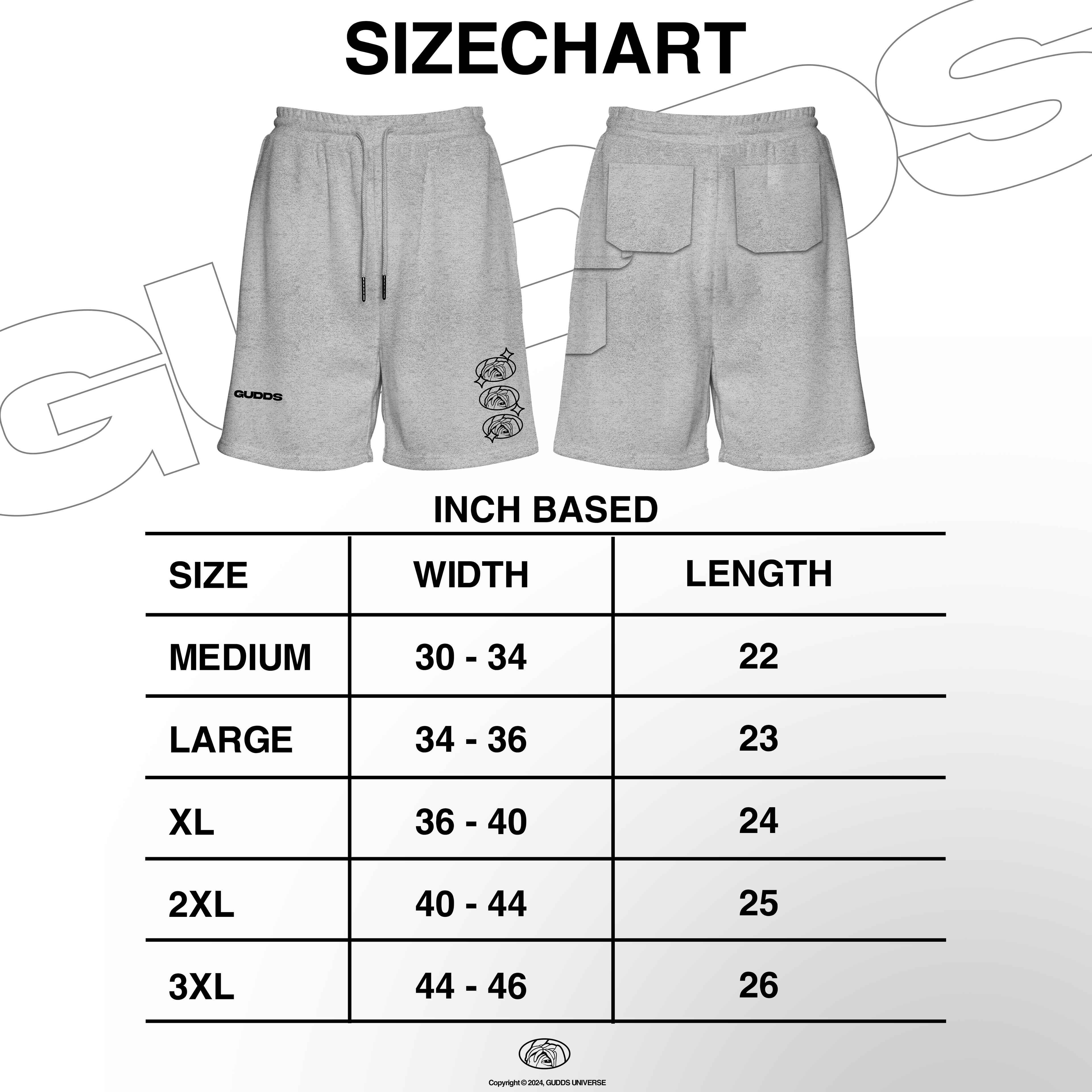 GUDDS "SPARK" SWEATSHORT