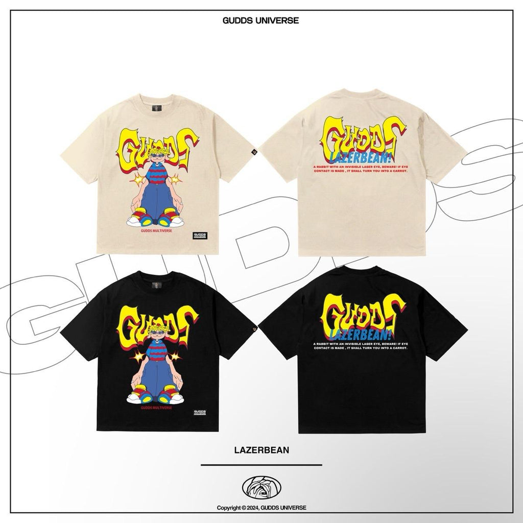GUDDS UNIVERSE "LAZERBEAN" TEE